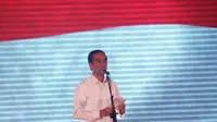Presiden Jokowi meresmikan proyek di Kalimantan Timur Kamis (19/11/2015). (Liputan6.com/ Abelda Gunawan)