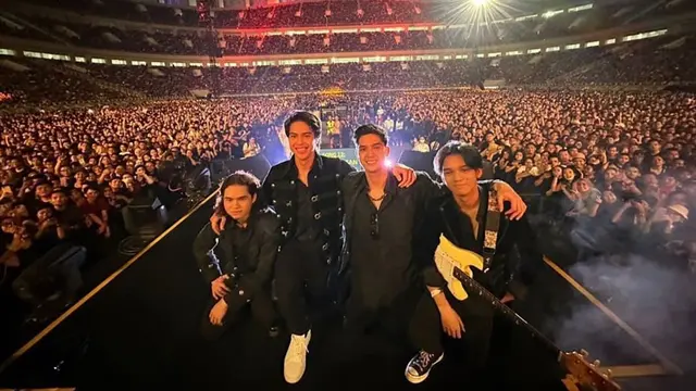 6 Potret Dul Jaelani dan Zavier Anak Andra Gitaris Dewa 19, Kompak Ngeband Bareng