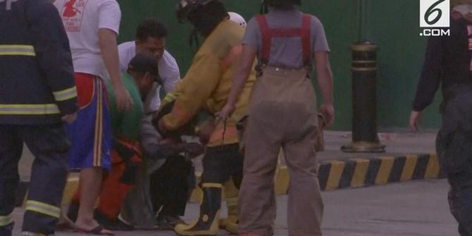 Penyelamatan Warga Usai Ledakan di Manila