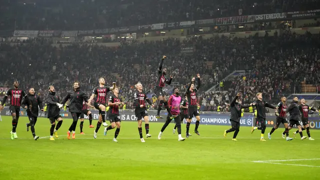 AC Milan Lolos ke 16 Besar Liga Champions Usai Bantai FC Salzburg