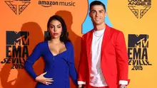 Cristiano Ronaldo bersama kekasihnya, Georgina Rodriguez. (Instagram Cristiano Ronaldo)