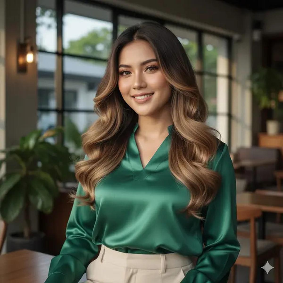 7 Model Rambut Wanita Panjang Bergelombang, Cocok untuk Berbagai Bentuk Wajah