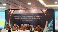 BEI: Kapitalisasi Pasar Saham Sentuh Rp 12.264 Triliun, Naik 5,05 Persen hingga 27 Desember 2024