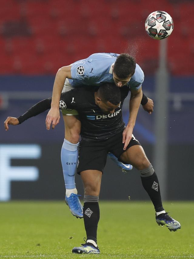 Manchester City vs Monchengladbach di Liga Champions