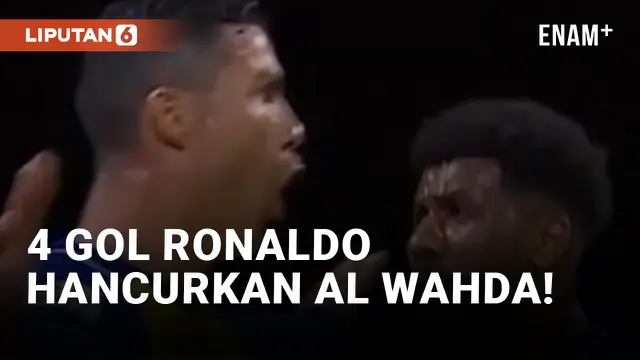 Cristiano Ronaldo Cetak Quattrick untuk Al Nassr