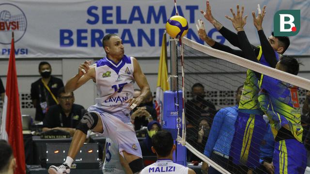 Foto: Bogor LavAni Gagal Petik Kemenangan Kedua usai Ditaklukkan Surabaya Bhayangkara Samator di Final Four PLN Mobile Proliga 2022