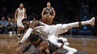 Victor Oladipo kembali koleksi poin tertinggi untuk Pacers saat mengalahkan Brookly Nets di lanjutan NBA (AP Photo/Andres Kudacki)