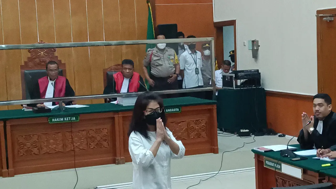 Linda alias Anita, Cepu di Kasus Narkoba Teddy Minahasa Dituntut 18 Tahun Penjara