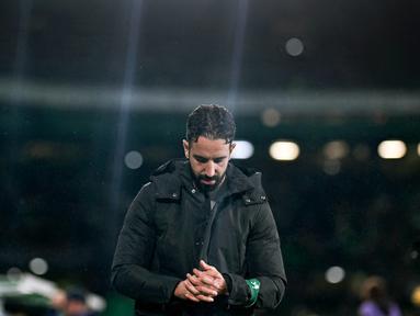 Ruben Amorim menorehkan kemenangan fantastis dalam momen-momen terakhirnya bersama Sporting CP sebelum merapat ke Manchester United. (AFP/Patricia De Melo Moreira)