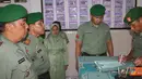 Citizen6, Kendal: Dandim 0715/Kendal Letkol Inf Tyas Koesharjadi memimpin upacara Serah Terima Jabatan sejumlah Danramil di jajaran Kodim 0715/Kendal pada, Selasa (17/4). (Pengirim: Aryo Widiyanto)