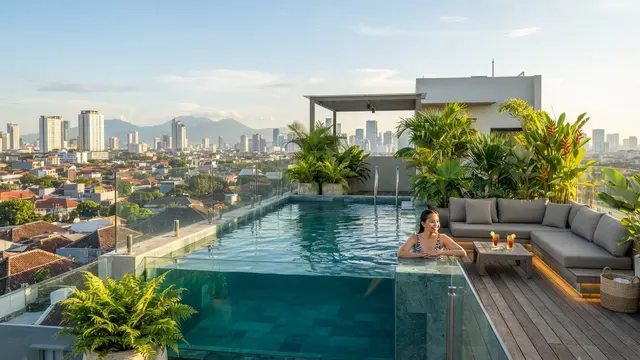 Desain Kolam Dangkal untuk Rumah Kecil