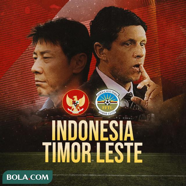 Timnas Indonesia - Timnas Indonesia Vs Timor Leste - Shin Tae-yong Vs Fabio Magrao