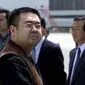 Kim Jong-nam tertangkap kamera di bandara Jepang pada 2011 (AP)