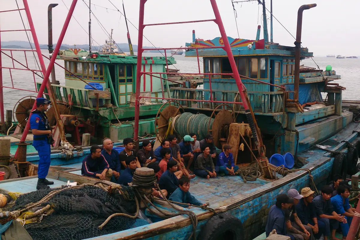 Curi Ikan di Natuna, 5 Kapal Vietnam Ditangkap