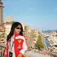 Intip gaya chic Fuji Utami nonton F1 Monaco (@fuji_an)