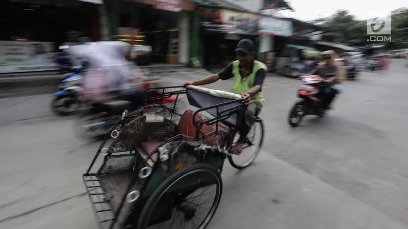 Becak Siap Kembali Beroperasi