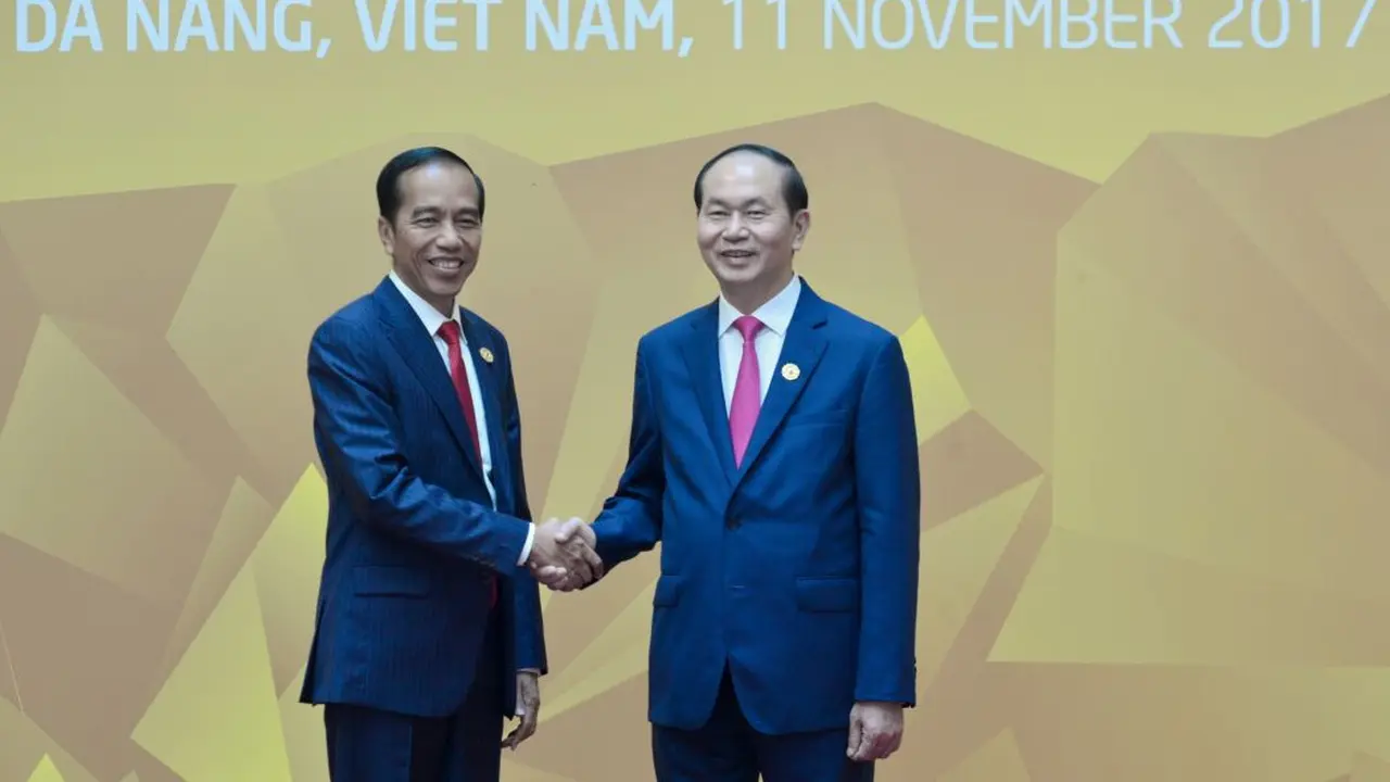 Presiden Jokowi di Vietnam