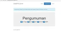 Situs pengumuman SNMPTN 2019