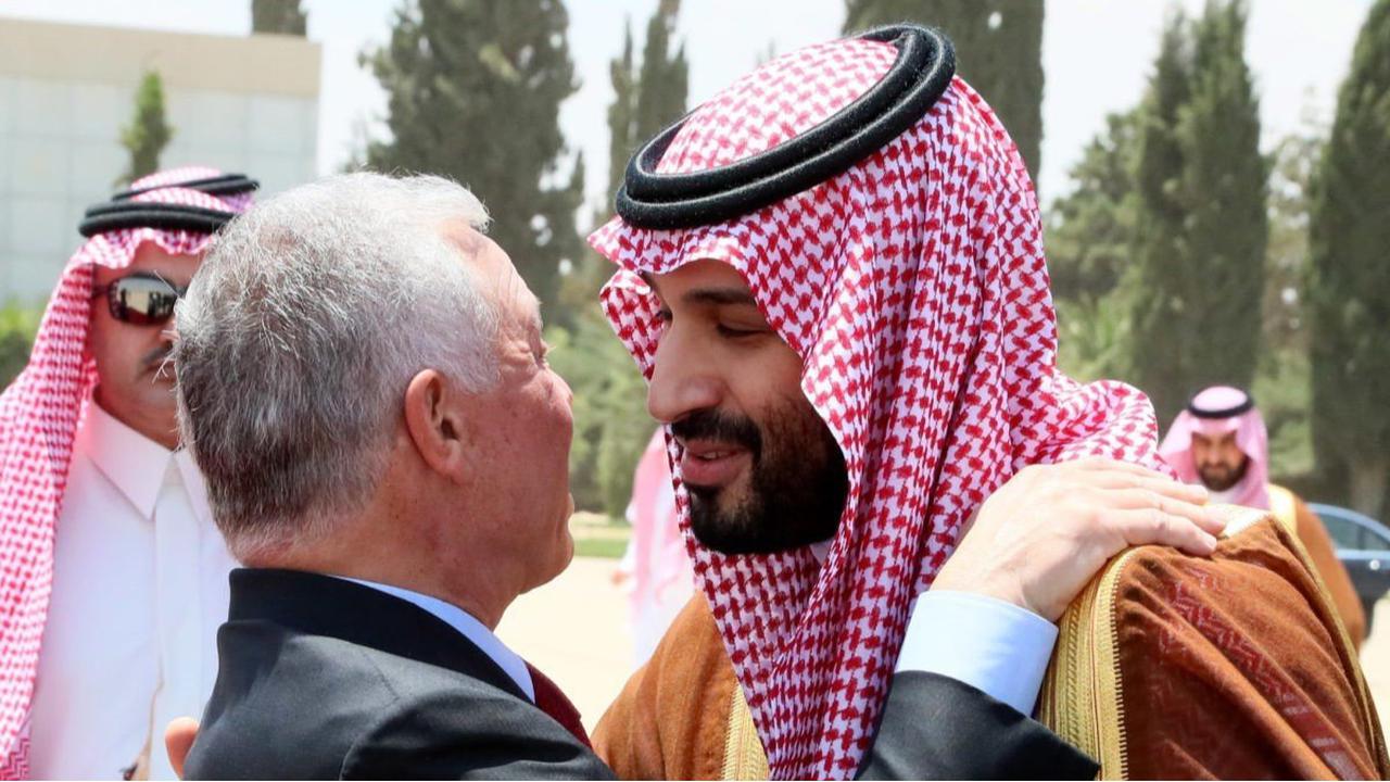Raja Yordania, Abdullah II bertemu dengan Putra Mahkota Arab Saudi, Pangeran Muhammad bin Salman (MBS).