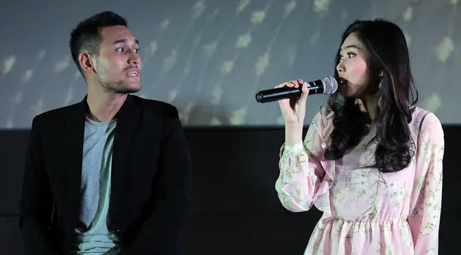 Isyana dan Arifin Putra (Deki Prayoga/Bintang.com)