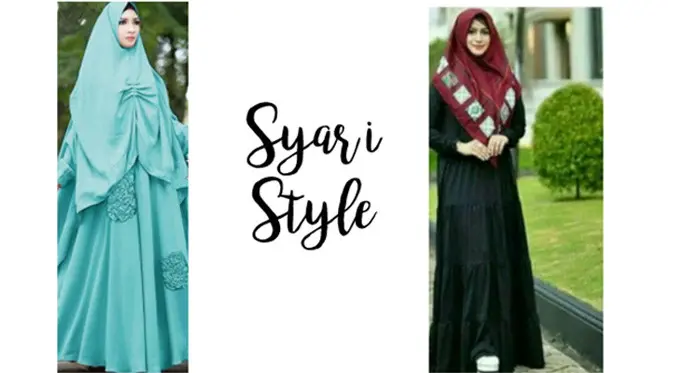 Gamis Syar’i Style
