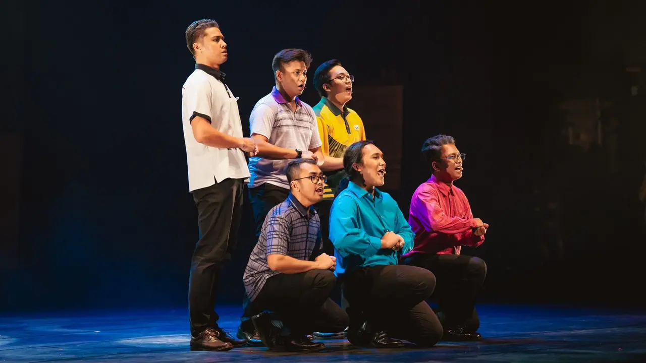 Pertunjukkan drama musikal Ngeri-Ngeri Sedap.