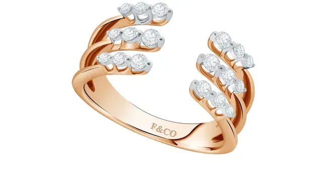 Flare Collection Frank & co-Glimmer Ladies Ring