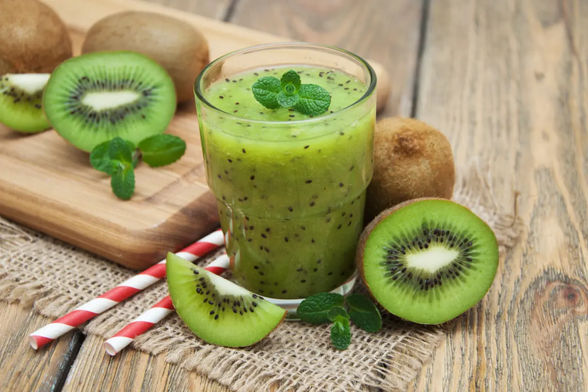 smoothies jus kiwi