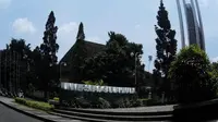 Kampus Universitas Gadjah Mada (UGM), Bulaksumur, Sleman, Daerah Istimewa Yogyakarta. (Liputan6.com/Switzy Sabandar)