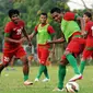 Latihan Timnas Indonesia U-23 (Liputan6.com/Helmi Fithriansyah)