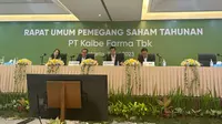 RUPST PT Kalbe Farma Tbk (KLBF), Rabu (3/5/2023). (Foto: Liputan6.com/Elga N)