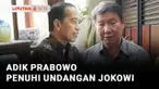 Adik Presiden Prabowo Subianto, Hashim Djojohadikusumo mendatangi kediaman Presiden ketujuh RI Joko Widodo, Hashim datang setelah diundang Jokowi.