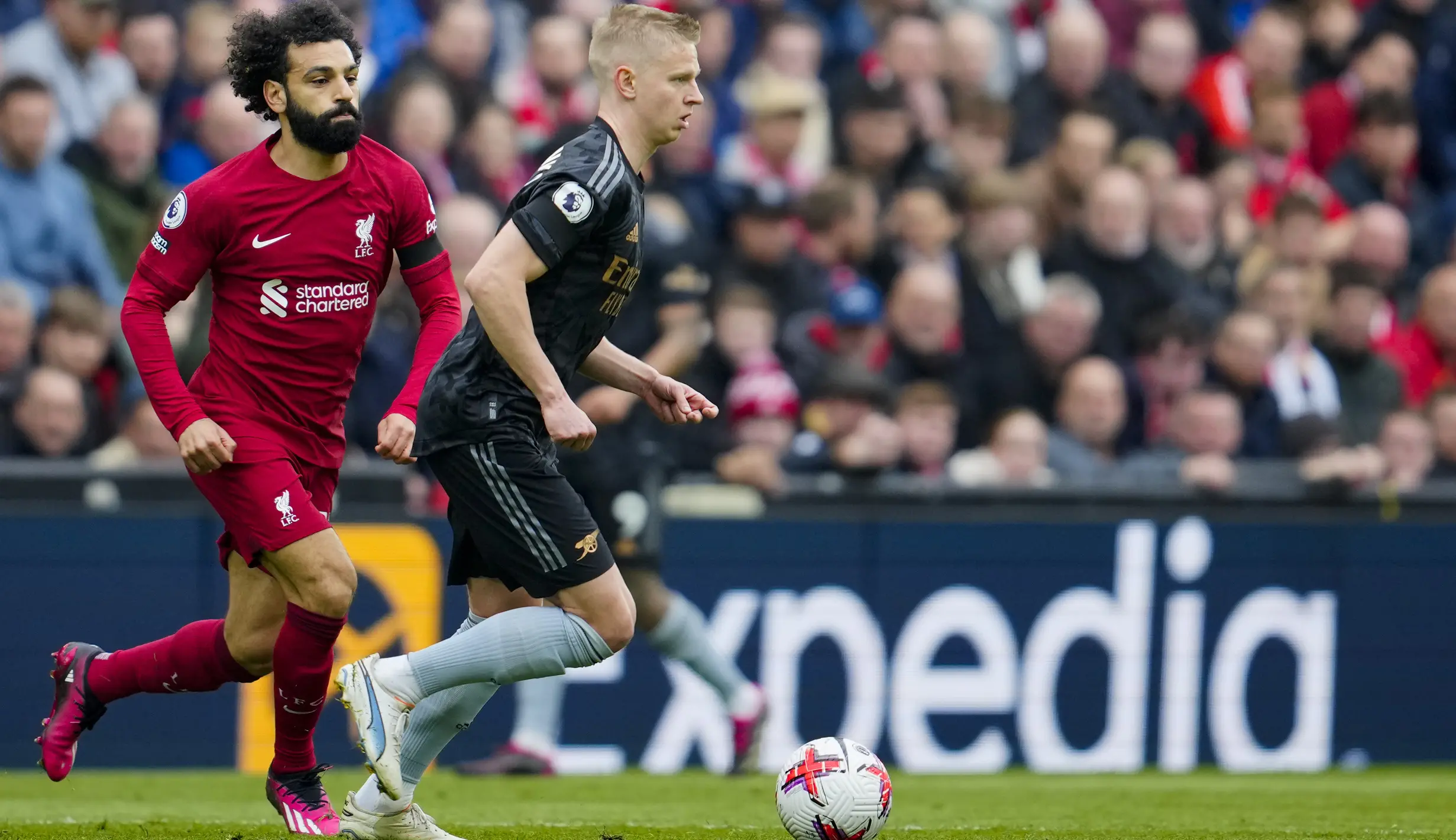 Duel Sengit, Liverpool vs Arsenal di Anfield Berakhir Imbang Foto