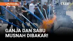 Badan Narkotika Nasional Provinsi (BNNP) Maluku Utara memusnahkan lebih dari delapan kilogram ganja dan ratusan gram sabu hasil pengungkapan kasus narkotika sepanjang tahun 2025.