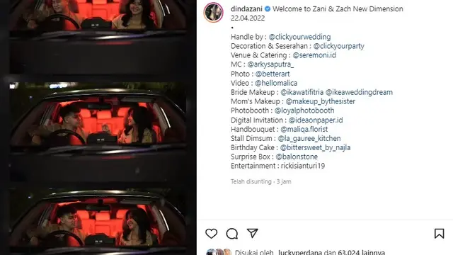 Adinda Azani (Foto: Instagram/@dindazani)