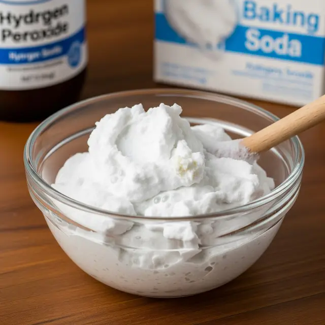 Pasta Hidrogen Peroksida dan Baking Soda (Gemini AI)