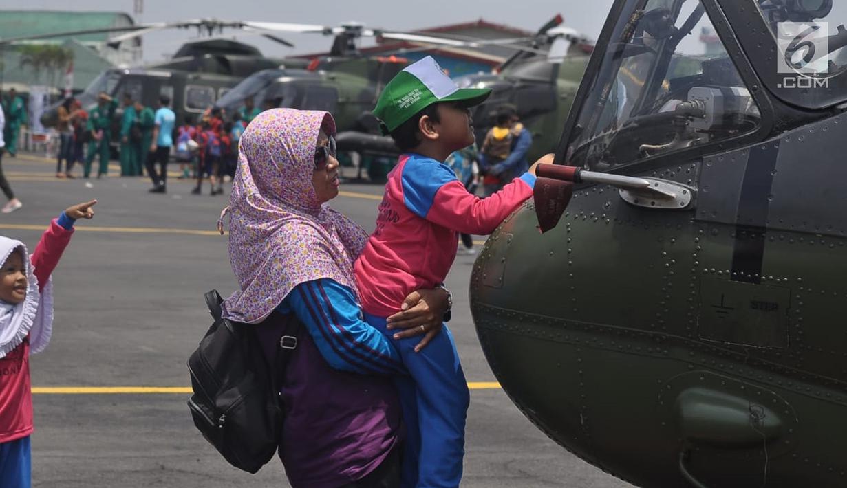 Foto Pameran Alutsista Meriahkan Hut Ke 73 Tni Di Lanumad Ahmad Yani Regional Liputan6 Com