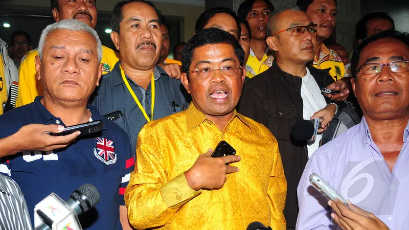 Datangi Bareskrim, Golkar Kubu Ical Laporkan Agung Laksono