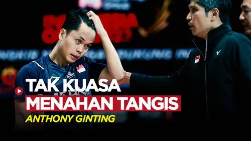 VIDEO: Bicara Soal Dukungan Orang Tua di Indonesia Open 2023, Anthony Ginting Tak Kuasa Menahan Air Mata