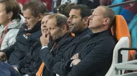 KECEWA - Danny Blind kecewa gagal loloskan Belanda ke Piala Eropa (REUTERS/Toussaint Kluiters/United Photos)