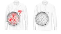 Ilustrasi baju terkena noda. Sumber: freepik
