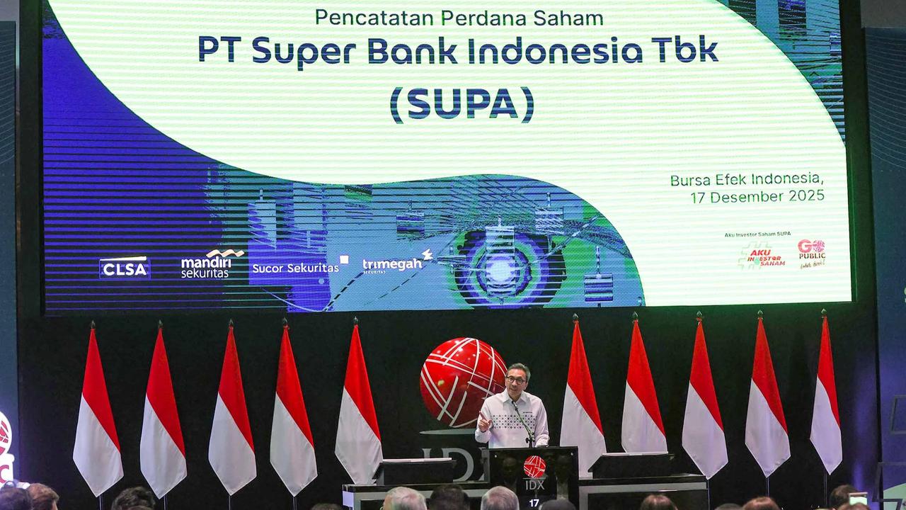 FOTO: Superbank Resmi Melantai di Bursa Efek Indonesia