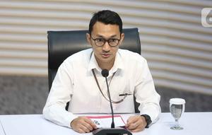 Budi Prasetyo (Juru Bicara Komisi Pemberantasan Korupsi). (Liputan6.com/Helmi Fithriansyah)