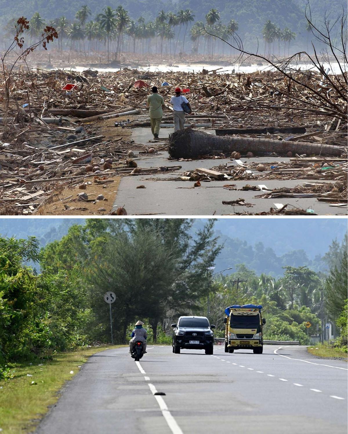 Potret Pilu Kehancuran Akibat Tsunami Aceh 20 Tahun Lalu