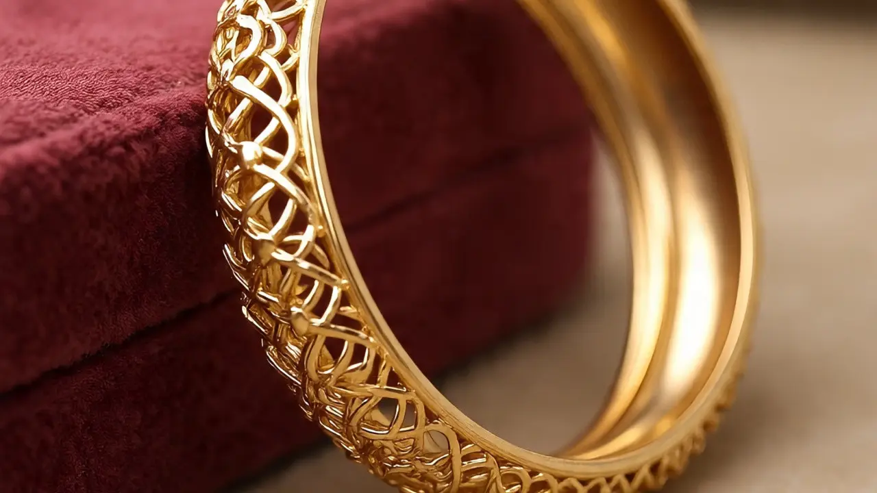 Model Gelang Emas yang Cocok untuk Tangan Gemuk Ibu 40-an