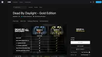 Dead by Daylight Gold Edition Hanya Rp 550 di Epic Games, Buruan Beli!. (Doc: Epic Games)