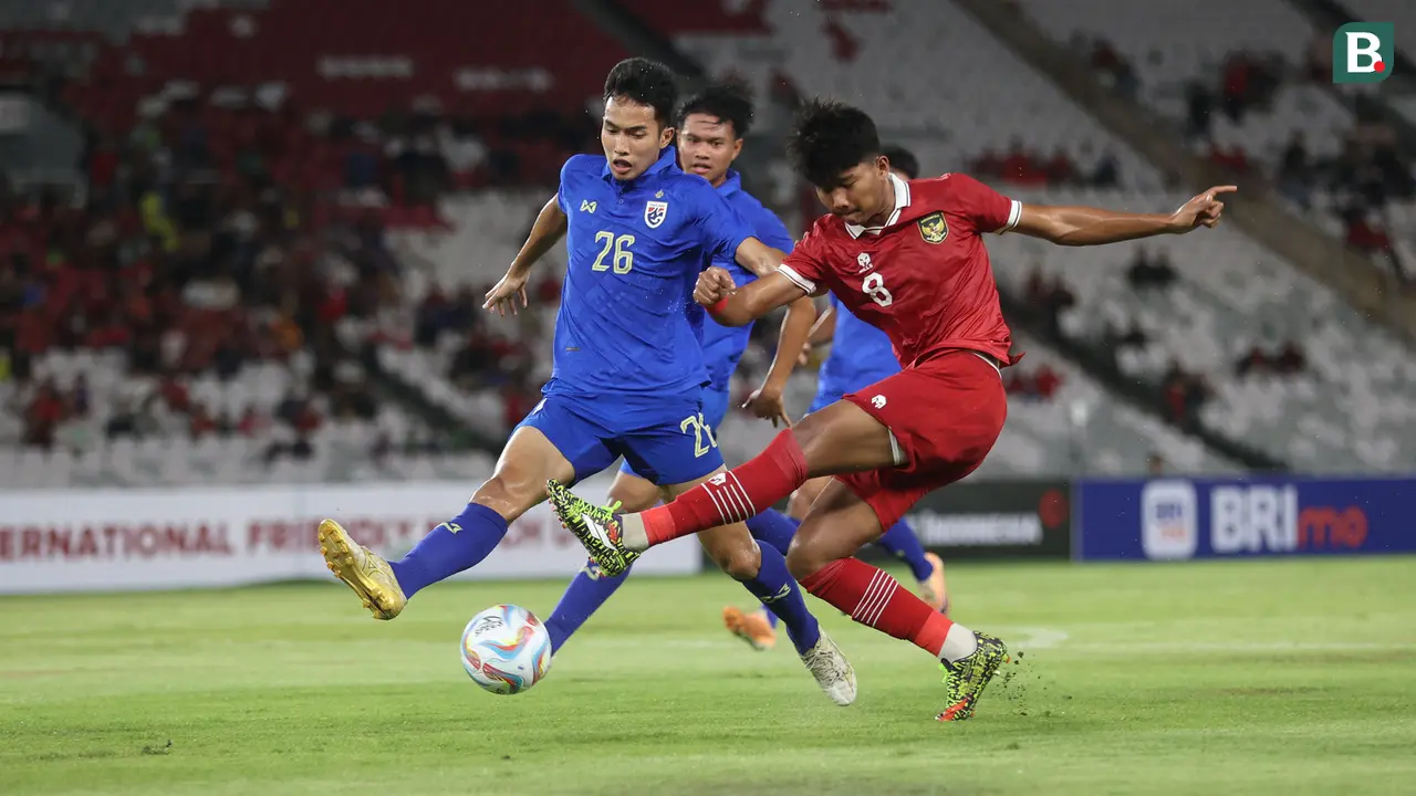 Timnas Indonesia U-20 vs Thailand U-20: Laga Persahabatan