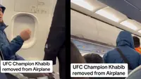 5 Fakta Khabib Nurmagomedov Diusir dari Pesawat, Berselisih di Pintu Darurat