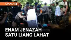 Sebanyak enam jenazah korban banjir bandang yang melanda Kecamatan Palembayan, Kabupaten Agam, Sumatra Barat, dimakamkan secara massal di Tempat Pemakaman Umum (TPU) Sungai Jariang, Kecamatan Lubuk Basung, Kabupaten Agam.