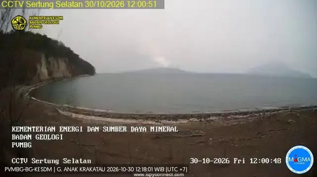 Gunung Anak Krakatau Kembali Erupsi, Warga Diminta Jauhi Radius 5 Km